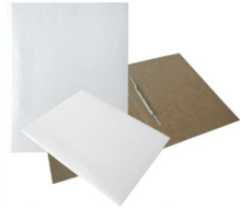 Kartongkiirköitja A4 valge metall klambriga Cista ilma trükita/100