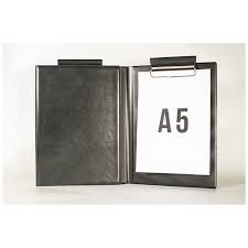 Kirjutusalus kaanega A5 pliiatsiavaga, sisekaanetaskuga, must, Prolexplast/25