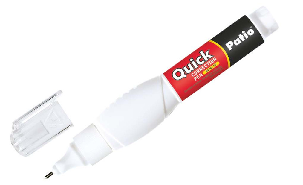 Korrektuurpliiats Quick 7ml met. ots, Patio /24/576