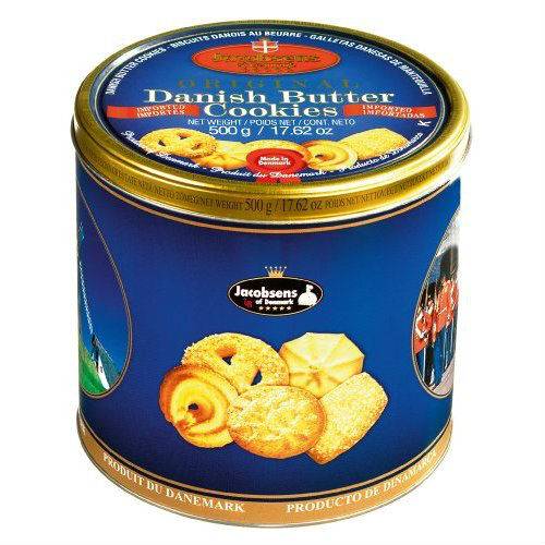 Küpsis Taani võiküpsis 500g, metallkarbis/12