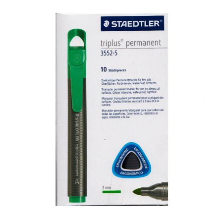 Permanentmarker Triplus ümara otsaga 2-5mm roheline, Staedtler /10