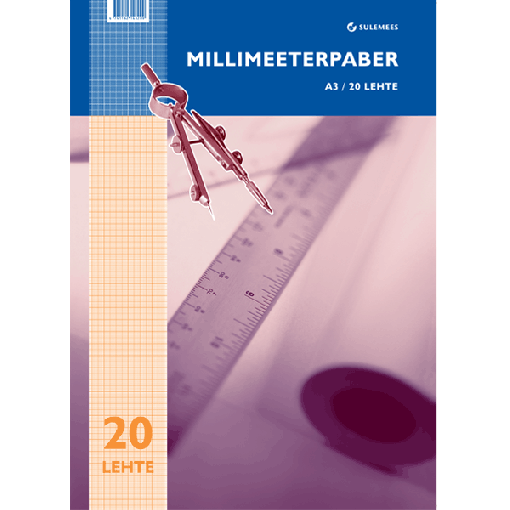 Millimeetripaber A3 20lehte
