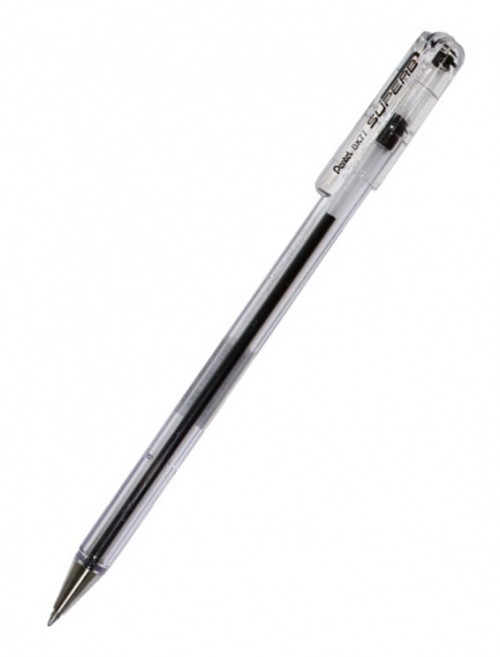Pastapliiats Pentel E-Superb BK71 korgiga 0,7mm must /12/576