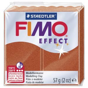Polümeersavi Effect 57g vaskne metallik, Fimo /6