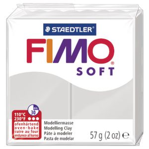 Polümeersavi Soft 57g hall, Fimo /6
