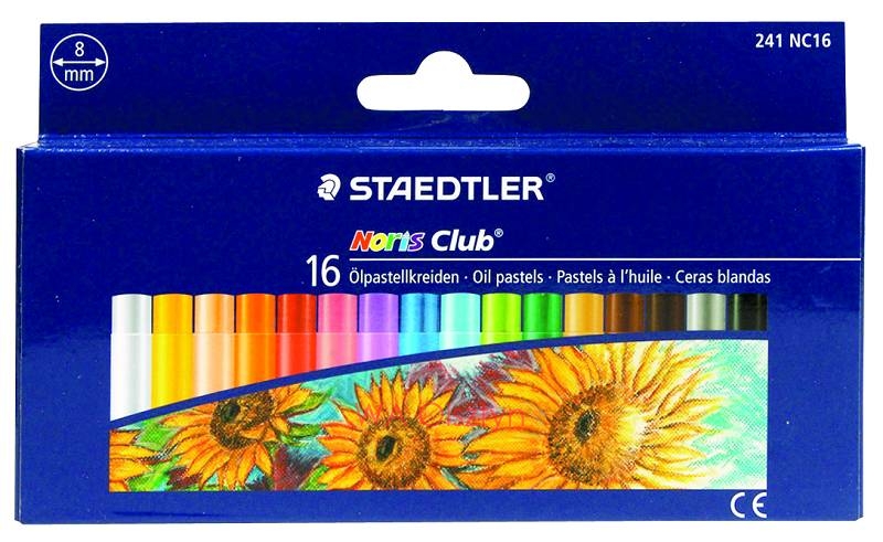Õlipastellid 16 värvi Noris Club Staedtler /10