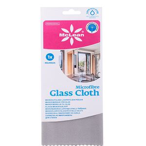 Mikrokiudlapp McLean klaasile Glass Expert 40x40cm