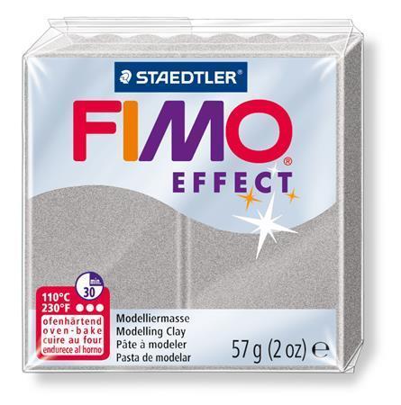 Polümeersavi Effect 57g läbip. pärlhõbe, Fimo /6