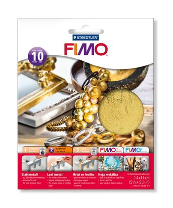 Kuldamislehed 10l/pk kuldne, Fimo/5
