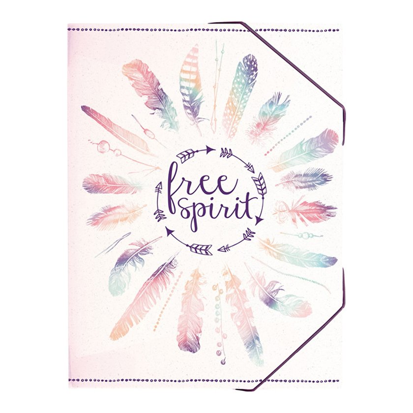 Plastmapp kummiga A4 ''RVS'' 2017 Travel Brunnen/10