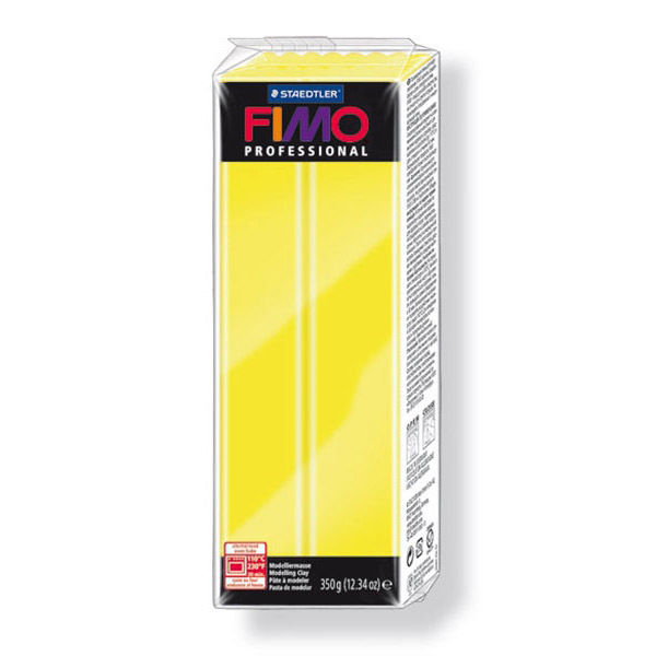 Polümeersavi Professional sidrunikollane 350g, Fimo /1