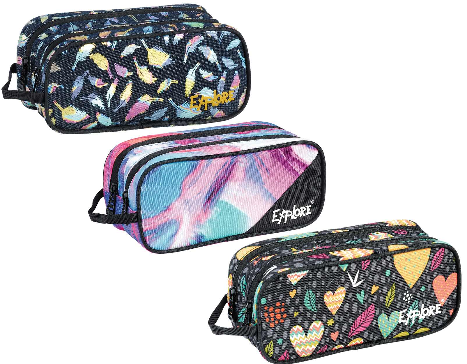 Pinal Explore kahe lukuga - tüdrukute mustrid /6