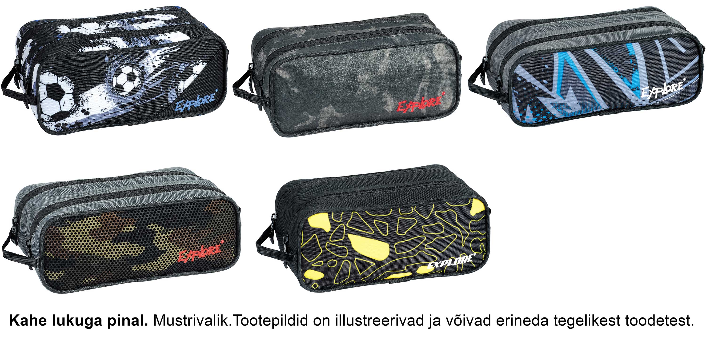 Pinal Explore kahe lukuga - poiste mustrid /6