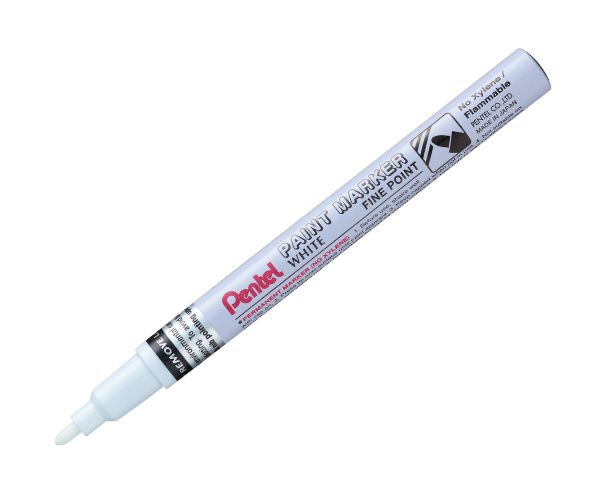 Permanentmarker Paint MSP10W 1,0mm valge, Pentel /12/576