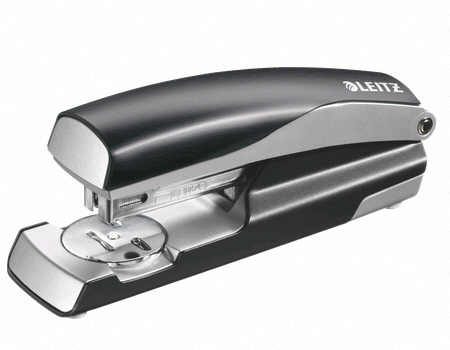 Klammerdaja 24-26/6 30-le lehele must, Style Metal Leitz