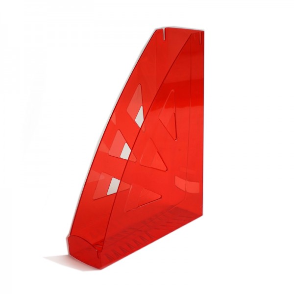 Dokumendikast AD Class A4 läbipaistev, punane /10