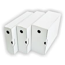 Arhiivikarp 8cm pinnalaotus, valge Smiltainis/50