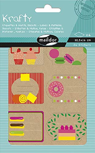 Kingipaki etiketid ''Pidustused'' 6tk lehel 4lehte, Maildor /10