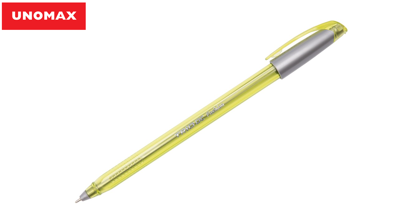 Pastapliiats UNOMAX Trio DC Fashion assortii 1,0mm kirjavärv roosa, lilla,roheline, oranž, sinine/50/