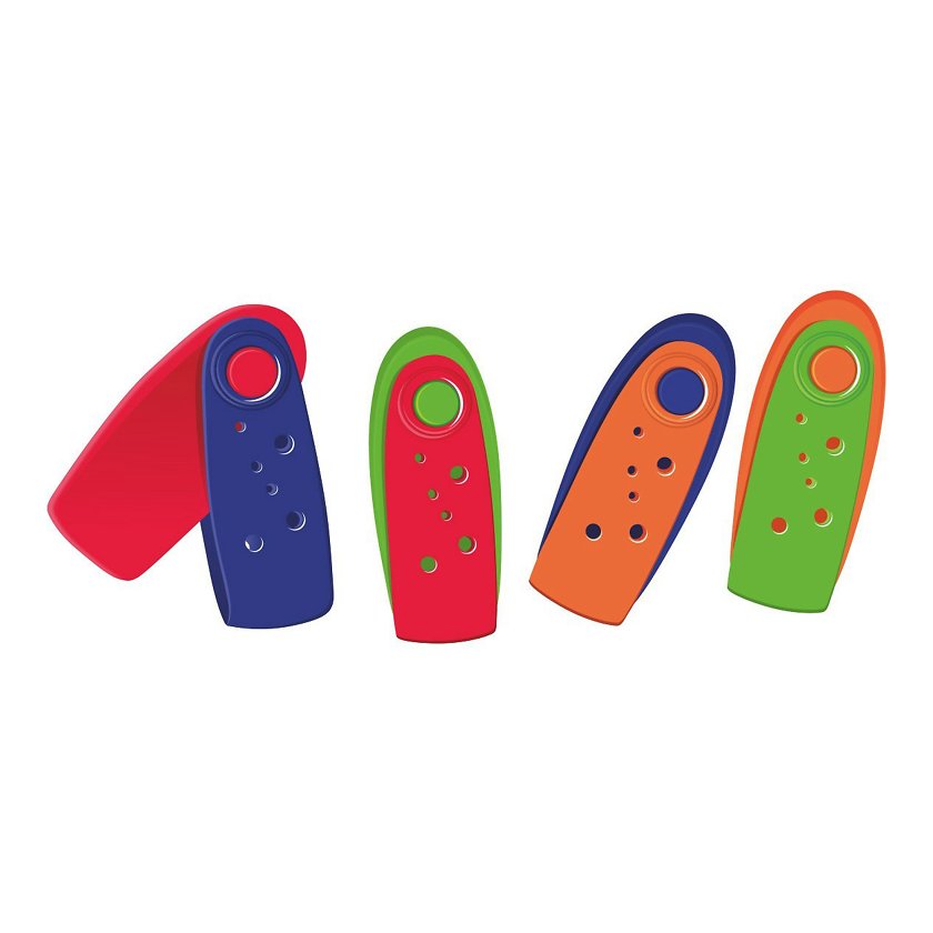 Kustutuskumm plastikust kaitsega värvivalik, Colorino /30