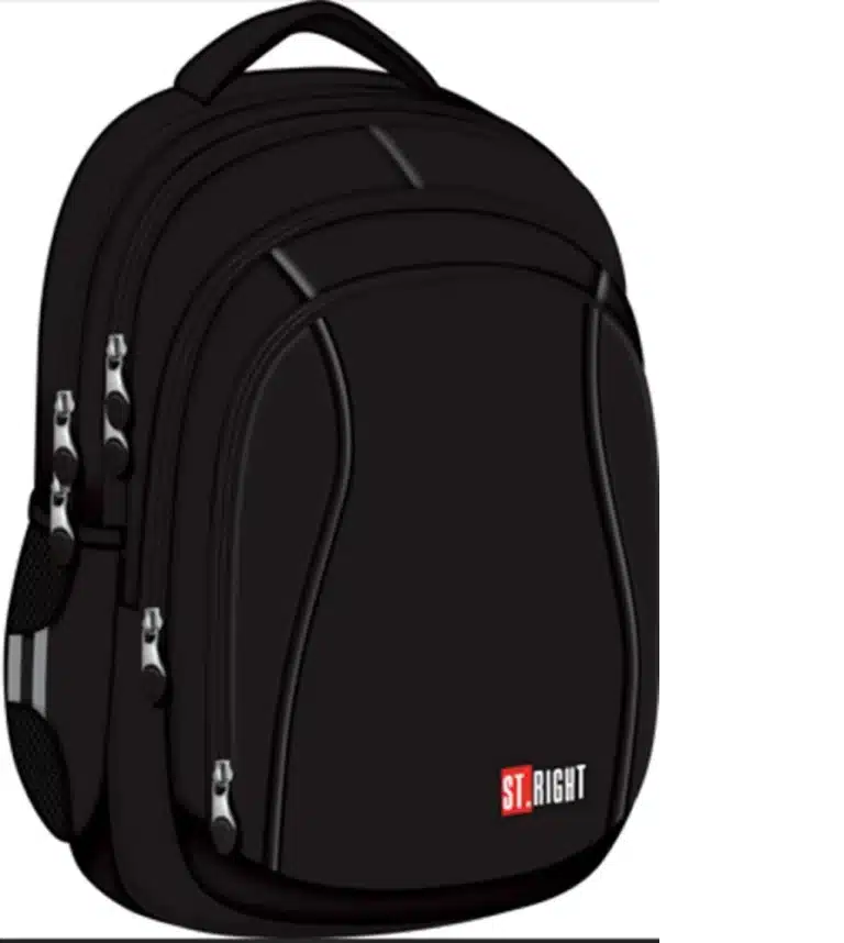 Koolikott/seljakott St.Right 17'' BP04 St.Black