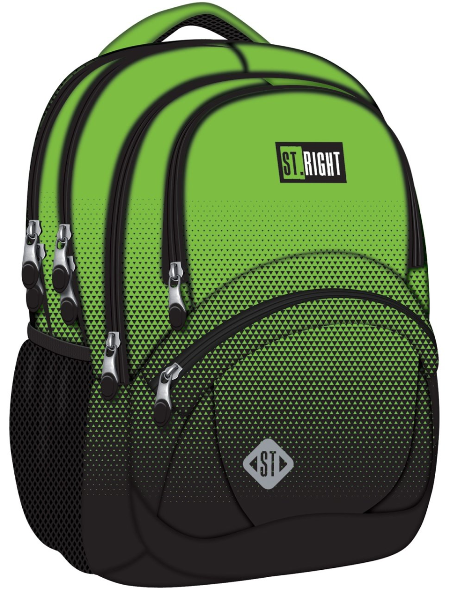 Koolikott/seljakott St.Right 17'' BP05 Green Gradient