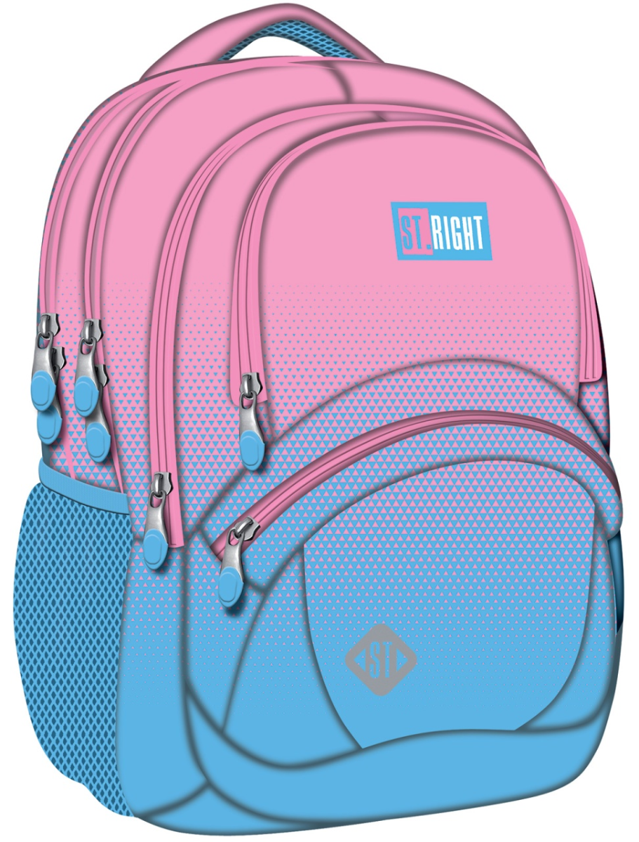 Koolikott/seljakott St.Right 17'' BP05 Pink Blue Gradient