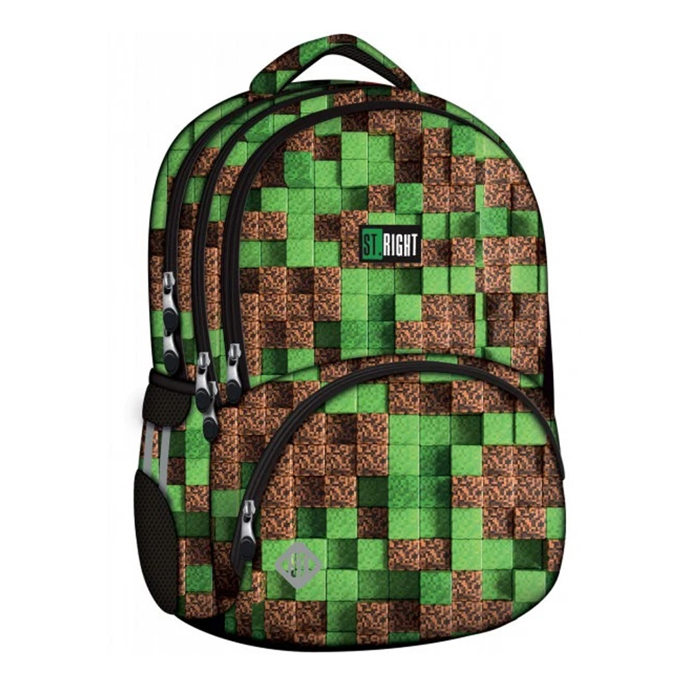 Koolikott/seljakott St.Right 17" BP-07 Pixel Cubes