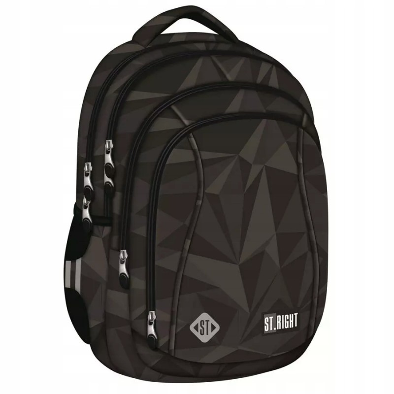 Koolikott/seljakott St.Right 17'' BP04 Geometric Grey