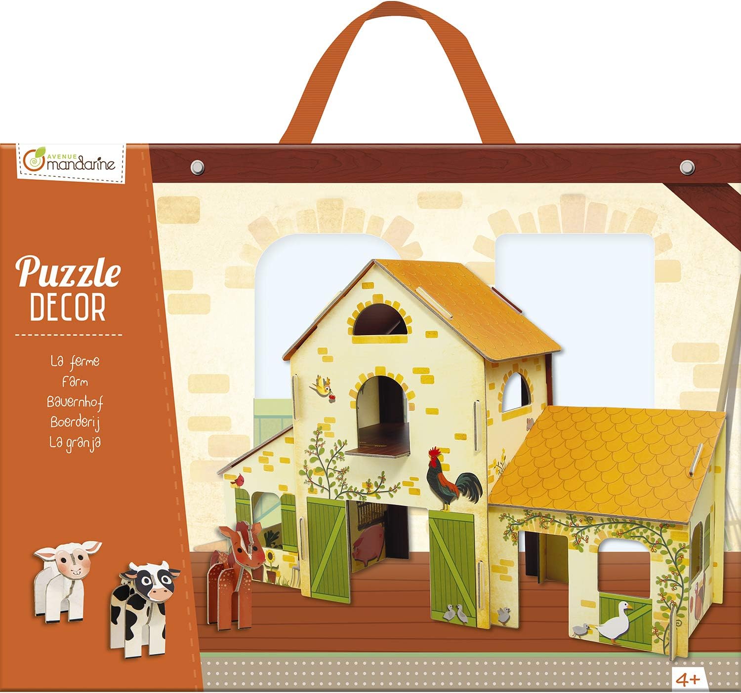 Pusle 3D ''Farm'' Avenue Mandarine