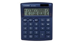 Kalkulaator Citizen SDC-812NRNVE sinine, 102x124x25mm, lauale /20