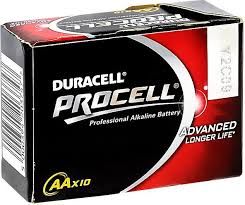 Patarei Duracell ProCell AA 10tk/p