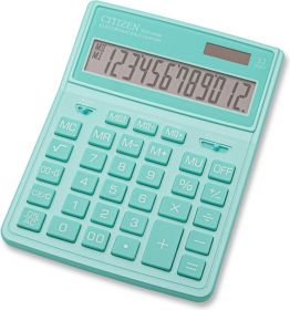 Kalkulaator Citizen SDC-444S, 199x153x31mm, lauale roheline