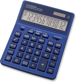 Kalkulaator Citizen SDC-444S, 199x153x31mm, lauale sinine