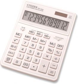 Kalkulaator Citizen SDC-444S, 199x153x31mm, lauale valge