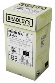 Tee Bradley`s Organic 188 Green Lemon tea ümbrikus 25tkp (65526)/4