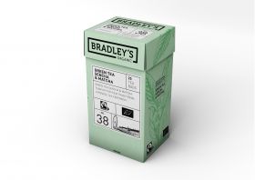 Tee Bradley`s Organic 38 Green tea Sencha&Matcha ümbrikus 25tkp (65527)/4