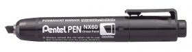 Permanentmarker NX60 lülitiga must, 4,5 Pentel /12/480 EOL