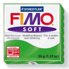 Polümeersavi Soft 57g troopikaroheline, Fimo /6