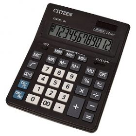 Kalkulaator Citizen CDB1201-BK lauale 205x155x35mm, must/20/40