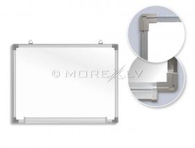 Valge tahvel Forpus 90x180cm magnetpinnaga/aluminium raamiga