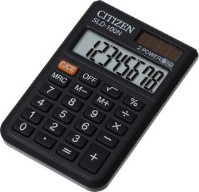Kalkulaator Citizen SLD-100NR tasku must /20/240