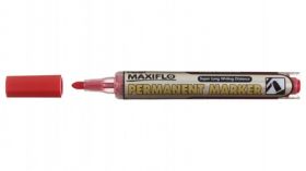 Permanentmarker Maxiflo NLF50 ümara otsaga 2-4,5mm punane, Pentel /12/288