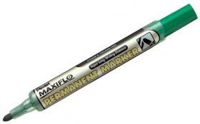 Permanentmarker Maxiflo NLF50 ümara otsaga 2-4,5mm roheline, Pentel /288