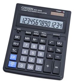 Kalkulaator Citizen SDC554S, 199x153x31mm, laua/10