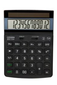 Kalkulaator Citizen ECC-310 lauale must/10
