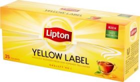 Tee Lipton Yellow Label, ümbrikuta 25tkx2g/pk/32