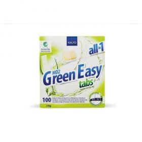 Nõudepesumasina tabletid Green Easy Kiilto 100tk/p /5