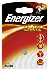 Patarei Energizer 364/363 kella AG1, G1, LR621, 164