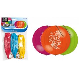 Õhupallid põrgatamiseks, värvivalik 3tk/pk daim 45cm, Balloonia/12